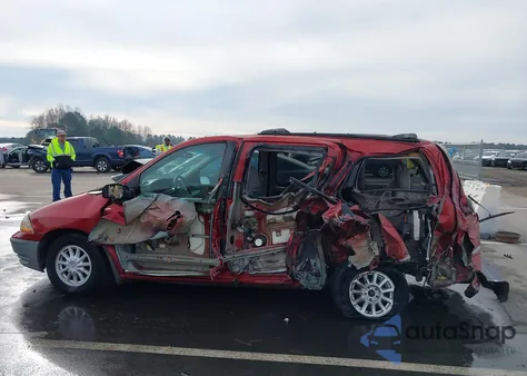 1999 Ford Windstar Lx из США, поврежденный, VIN 2FMZA5143XBB07843